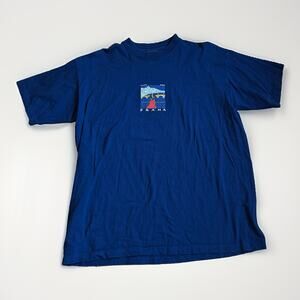 Vintage Jiri Votruba Prague Art T-Shirt XXL Praha Czech Coffee Pop Art Boxy Y2K